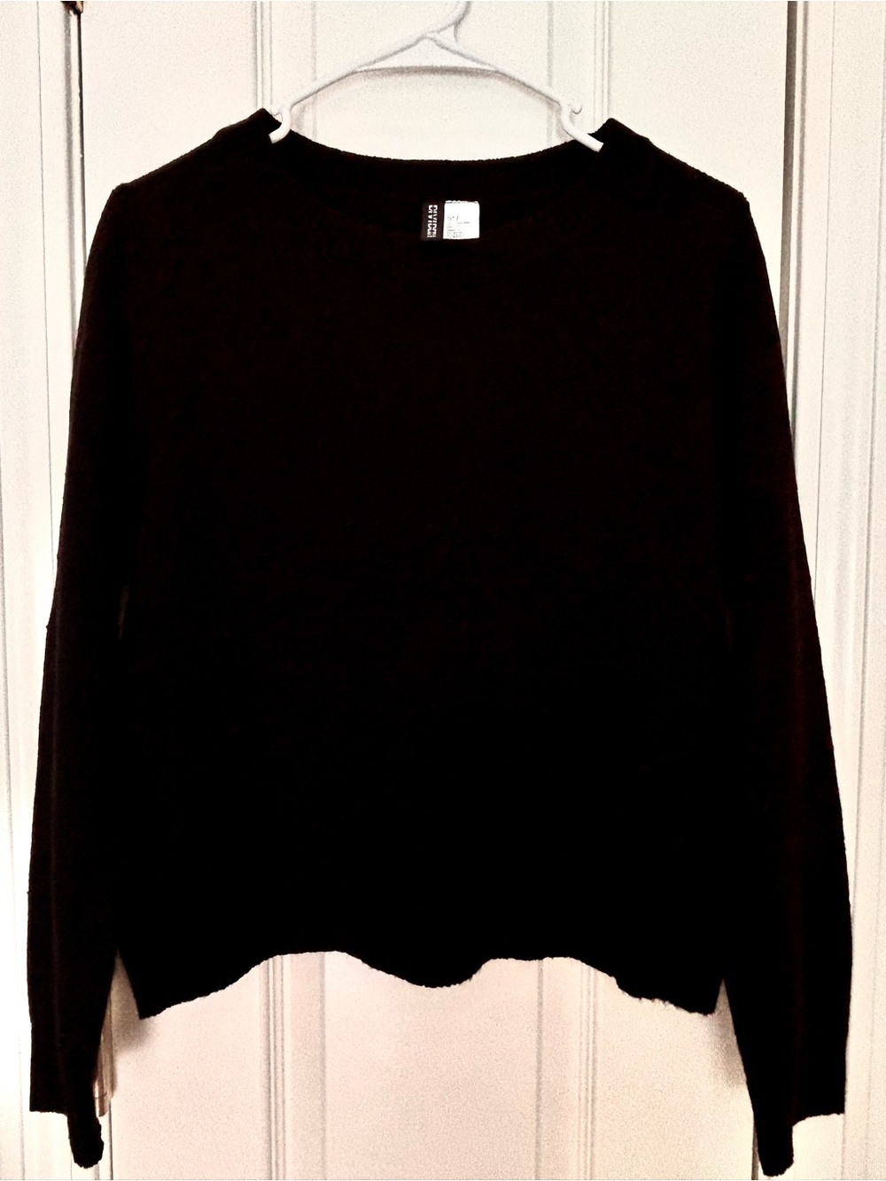 H&M Black Crewneck Sweater